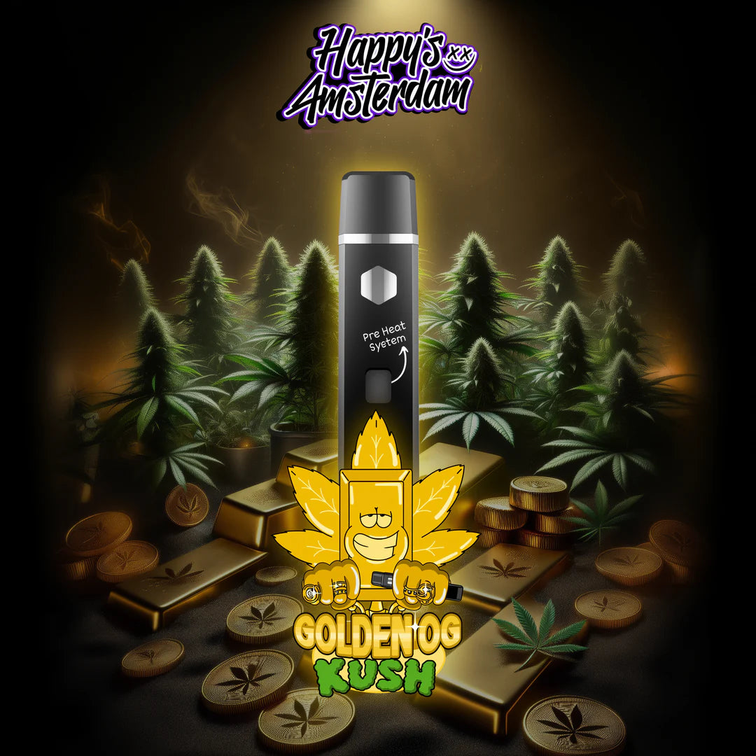 Happy's Amsterdam - Golden OG Kush Flavour