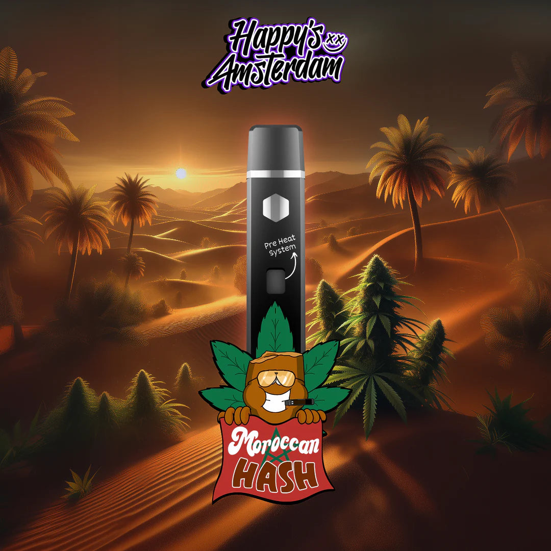 Happy's Amsterdam - Moroccan Hash Flavour