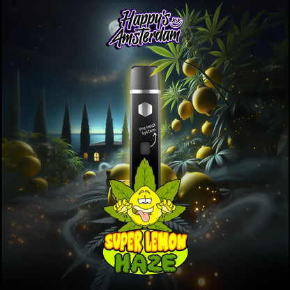 Happy's Amsterdam - Super Lemon Haze Flavour