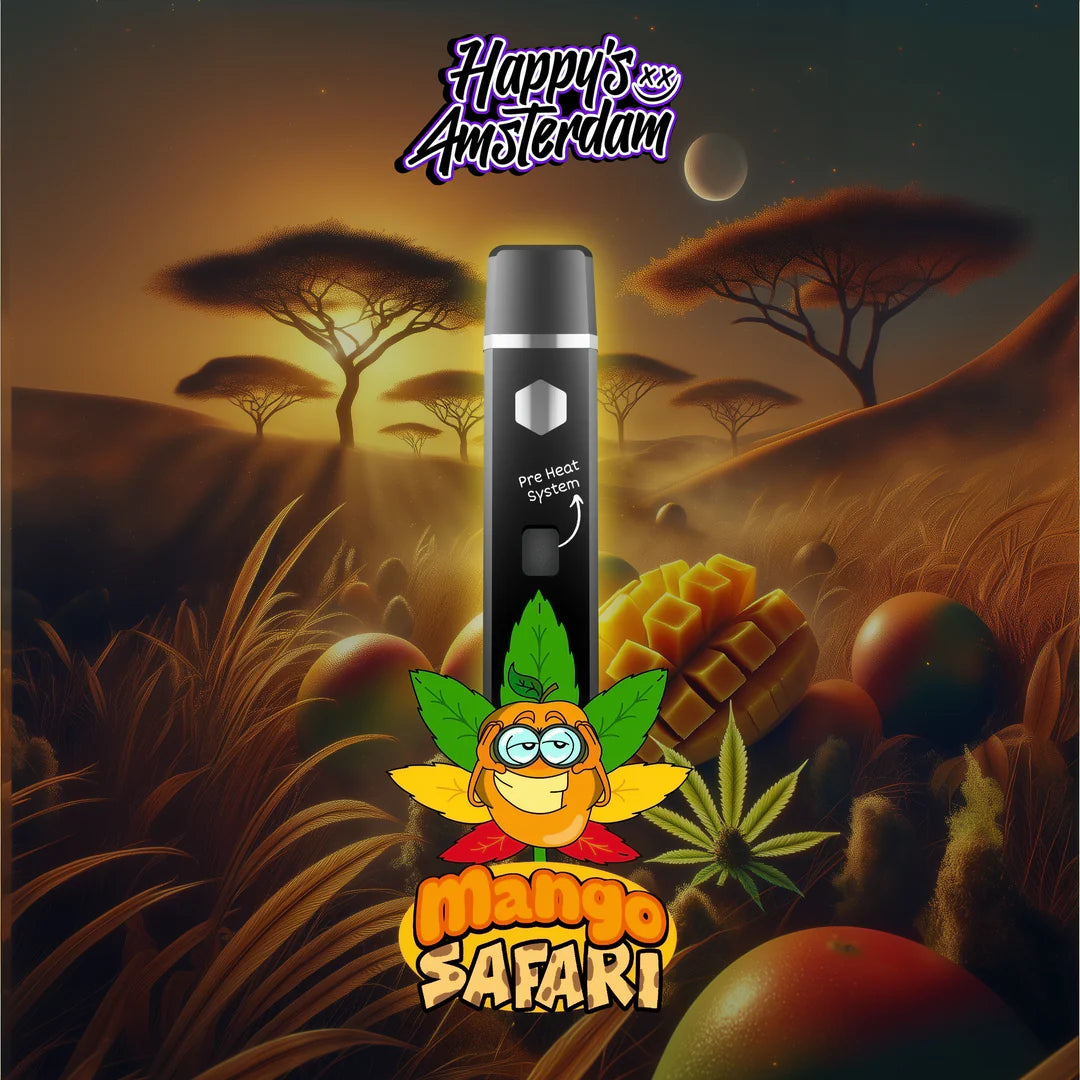 Happy's Amsterdam - Mango Safari Flavour