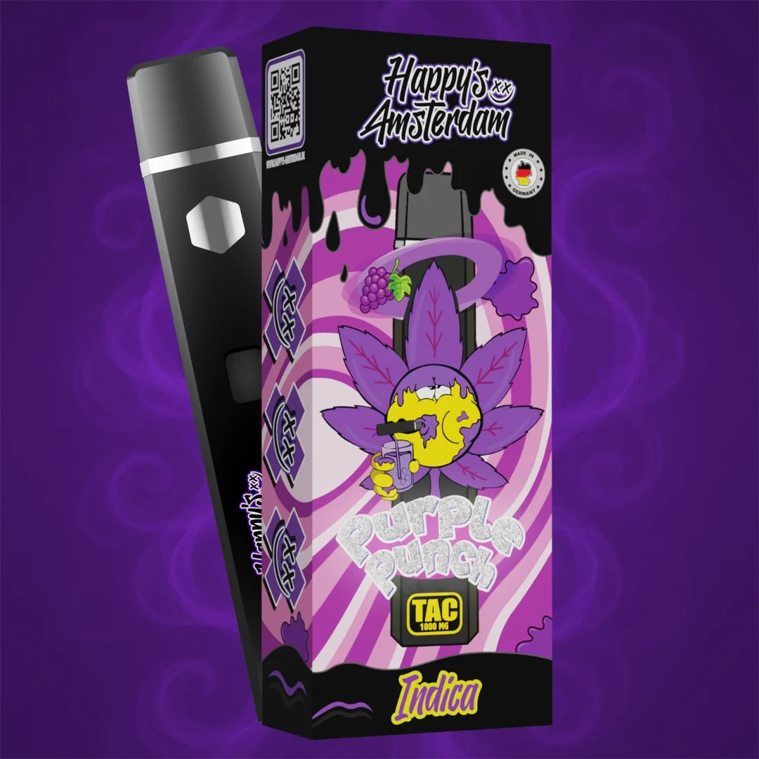 Happy's Amsterdam - Purple Punch Flavour